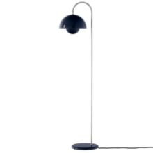Billede af &Tradition Flowerpot VP12 Gulvlampe H: 122 cm - Steel Blue