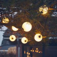 Billede af LOOM Design MISS Garland 100 L: 5914 cm - Sort/Hvid