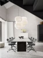 Billede af Vipp 452 Swivel Stol m. Gliders - Aluminium/Dark Sand