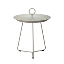 Billede af HOUE Eyelet Tray Table Ø: 45 cm - Aluminium/Beige