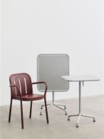 Billede af HAY Deville Armchair H: 80 cm - Iron Red