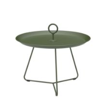 Billede af HOUE Eyelet Tray Table Ø: 60 cm - Aluminium/Olive Green