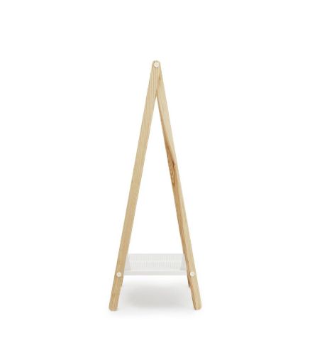Normann Copenhagen Toj Clothes Rack Small - White H 160 x L784x D 59,5 