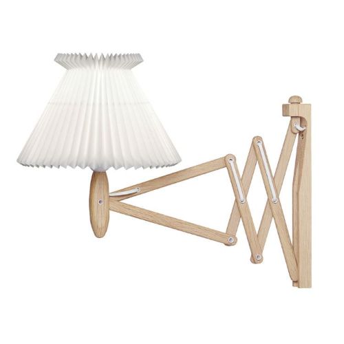 Le Klint Sax 224 6/17 Væglampe H: 31 cm - Lys eg / Standard 