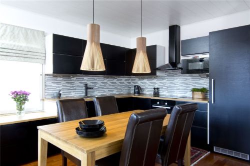 Secto Design 4201 Pendel Small H: 45 cm - Valnød 