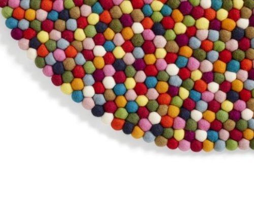 HAY Pinocchio Carpet Ø:140 cm - Multi Colour 