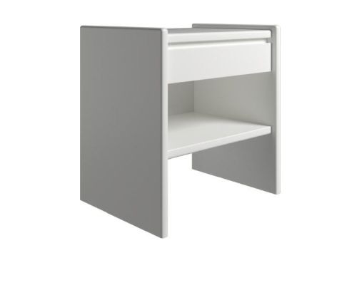Kaagaard 110 Sengebord 50x50x37 cm - Hvidmalet