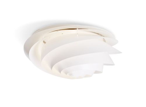 Le Klint 1320S Swirl Loft-/Væglampe Small Ø: 37cm - Hvid