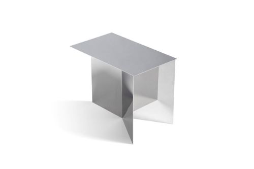 HAY Slit Table Oblong Side Table 49,3 x 27,5 cm - Mirror 