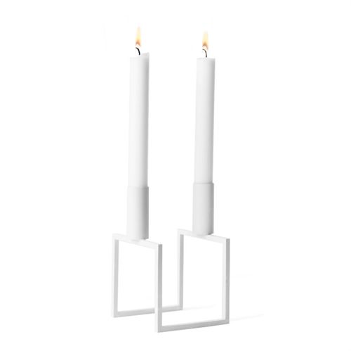 Audo Copenhagen Kubus Line 10x10 cm - Hvid 