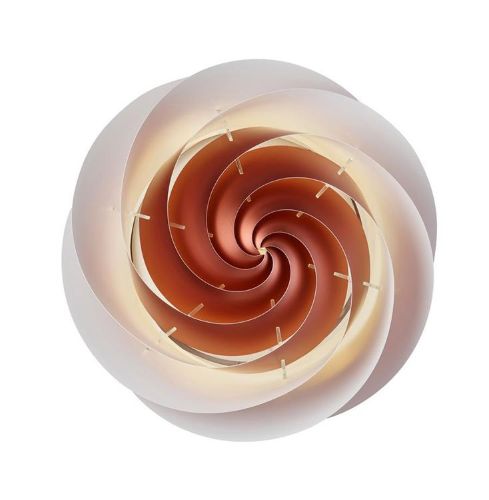 Le Klint 1320S Swirl Loft-/Væglampe Small Ø: 37 cm - Kobber
