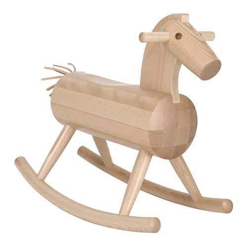 Brdr. Krüger. Mokuba Gyngehest H: 49 cm - Bøgetræ
