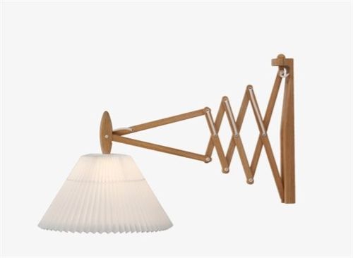 Le Klint 233 2/21 Saxlampe H:  41 cm - Lys eg / Standard