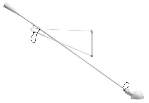 FLOS 265 Væglampe L: 205 cm - White