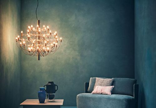 FLOS 2097/30 Lysekrone LED Ø: 88 cm - Chrome