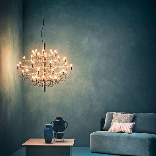 FLOS 2097/30 Lysekrone Ø: 88 cm - Messing