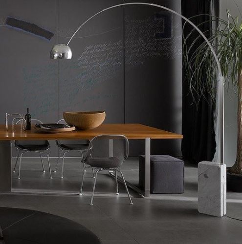 FLOS Arco Gulvlampe H: 240 cm - White Marble 