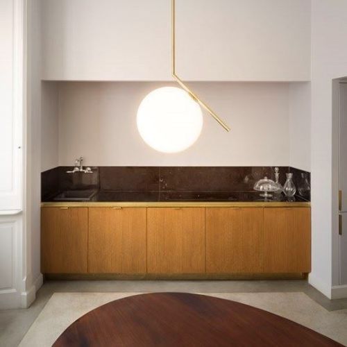 FLOS IC Lights Pendel S1 Ø: 20 cm - Brass 
