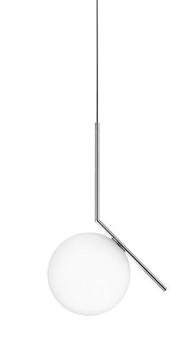 FLOS IC Lights Pendel S1 Ø: 20 cm - Chrome