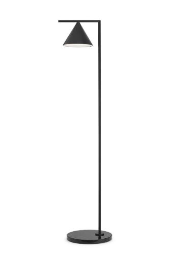 FLOS Captain Flint Gulvlampe H: 153,7 cm - Antracite / Black Marble