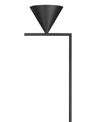FLOS Captain Flint Gulvlampe H: 153,7 cm - Antracite / Black Marble
