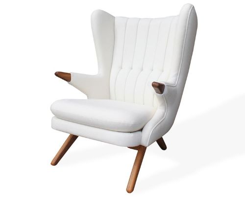 Skipper Bamsestol Fuldpolstret  - Massiv Eg/Hallingdal 130