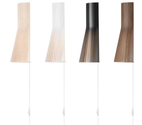 Secto Design 4231 Small Væglampe H: 45 cm - Hvid