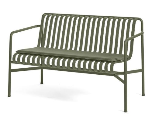 HAY Palissade Dining Bench Seat Cushion 107,5x43,5 cm - Olive 