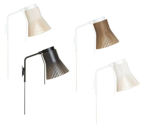 Secto Design Petite 4630 Væglampe H: 31 cm - Hvid