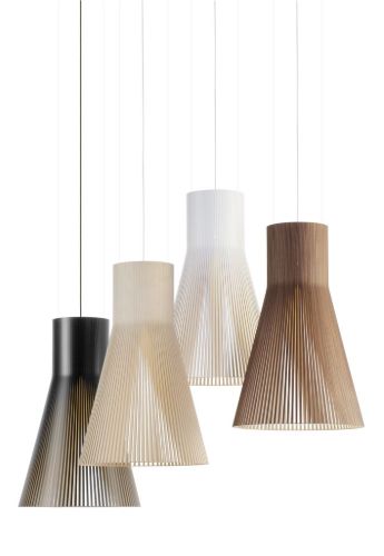 Secto Design Magnum 4202 Pendel Ø: 56 cm - Valnød