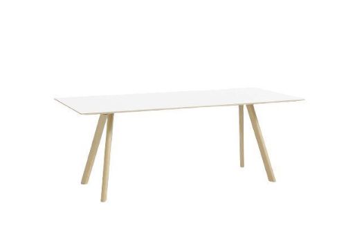 HAY CPH 30 Table 200x90x74 cm - Lacquered Solid Oak/White Laminate