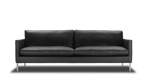 Juul 903 2 Pers. Sofa L: 200 cm - Sort Prestige Læder 