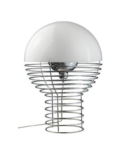 Verpan Wire Bordlampe Ø:40 H: 54 cm - Hvid 