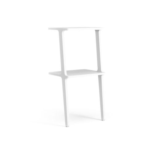 Swedese Libri Reol 2 Hylder H: 77 cm - Hvidlakeret Ask