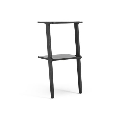 Swedese Libri Reol 2 Hylder H: 77 cm - Sortlakeret Ask
