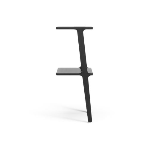 Swedese Libri Reol 2 Hylder H: 77 cm - Sortlakeret Ask