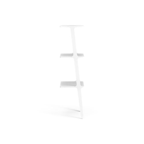 Swedese Libri Reol 3 Hylder H: 114 cm - Hvidlakeret Ask