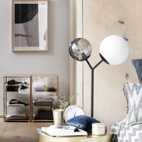 House Doctor Twice Bordlampe H: 65cm - Sort