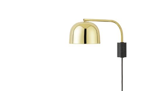 Normann Copenhagen Grant wall lamp 43 cm - brass
