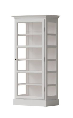 Lindebjerg Design Classic V3 Vitrineskab Højrehængt Dør 80x170 cm - White