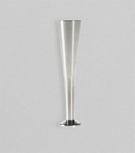 Dunlopillo Classic ben med hjørnebeslag H: 12cm, 18cm eller 20cm 4stk - Sølv