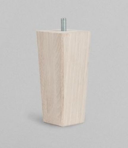 Dunlopillo Sengeben Konisk/kilede 4stk H: 12cm - Ubehandlet Egetræ