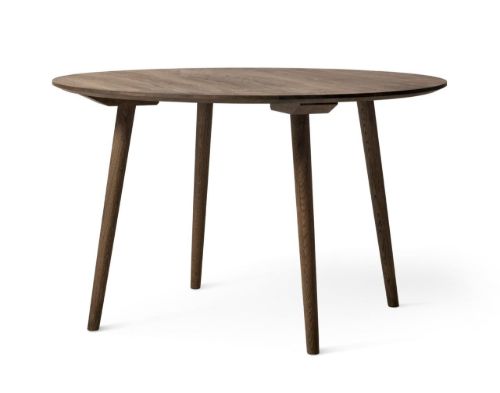 &Tradition SK4 In Between Dining Table Ø: 120 cm - Smoked Oiled Oak