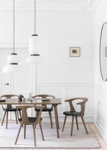 &Tradition SK5 In Between Dining Table 200x90 cm - Smoked Oiled Oak
