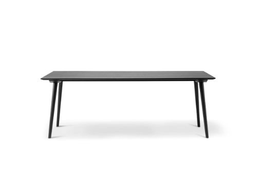 &Tradition SK5 In Between Dining Table 200x90 cm - Black Lacquered Oak