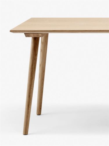 &Tradition SK6 In Between Dining Table 250x100 cm - Clear Lacquered Oak