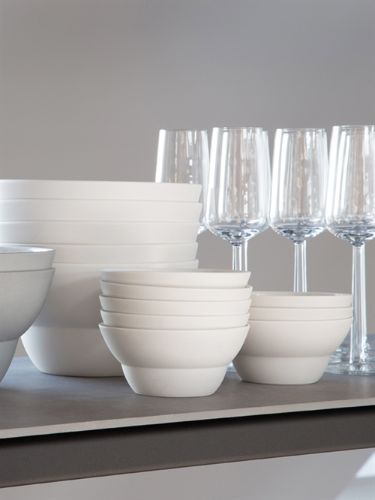 Vipp 218 Skål Stor 100 cl  - Hvid