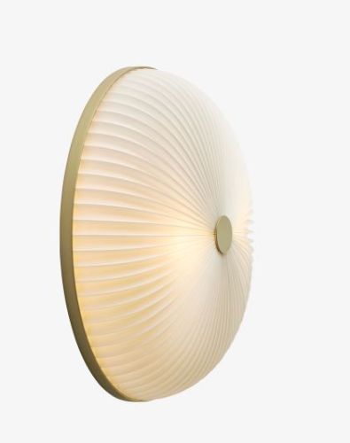 Le Klint Lamella Væg/Loftlampe Ø: 35 cm - Golden 