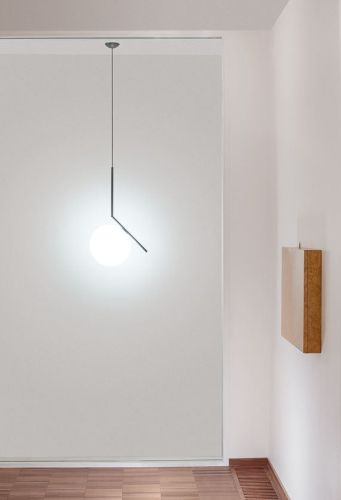 Flos IC Lights Pendel S1 Ø: 20 cm - Sort 