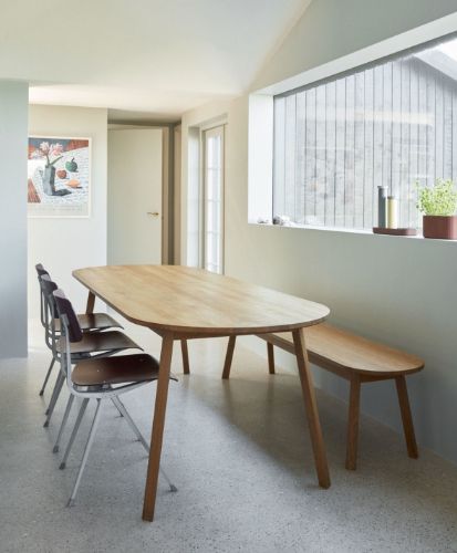 HAY Triangle Leg Table 250x85 cm - Oiled Oak